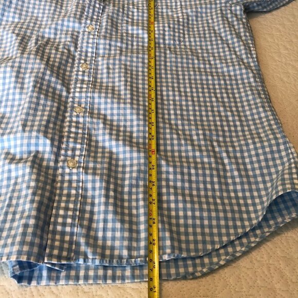 Vineyard Vines Classic Fit Tucker Shirt Button Down Men’s XL - Blue Check - Picture 7 of 10